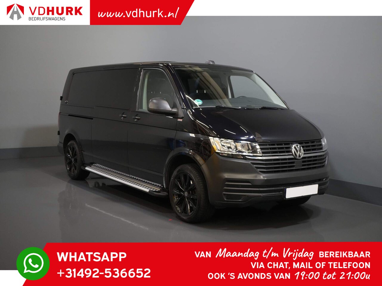 Volkswagen Transporter - T6.1 2.0 TDI 150 pk DSG Aut. L2 DC Dubbel Cabine (DEMO) Adapt. Cruise/ Stoelverw./2 Carpla - AutoWereld.nl