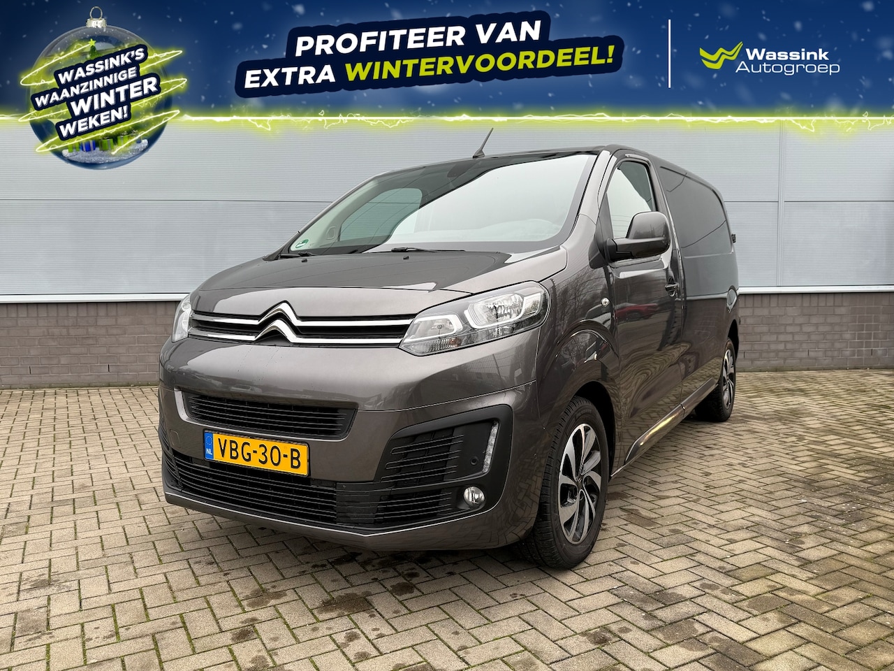 Citroën Jumpy - GB M 2.0 BlueHDi 120PK 3-zits | Navigatie | Lederen Bekleding | Parkeersensoren | Houten V - AutoWereld.nl