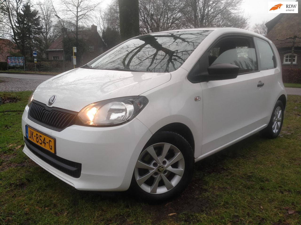 Skoda Citigo - 1.0 Airco / Lichtmetaal/ APK 21-01-2026 - AutoWereld.nl