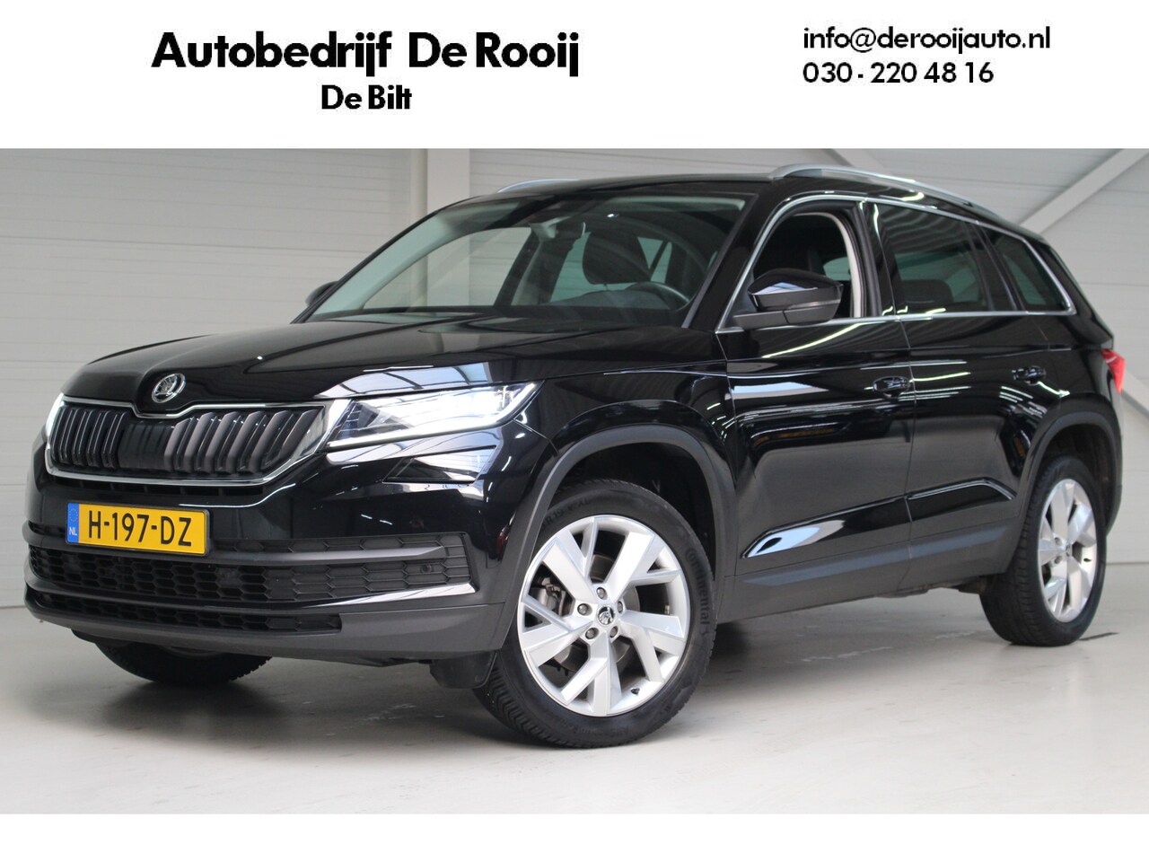 Skoda Kodiaq - 1.5 TSI Limited Business Edition Automaat Panoramadak | 19" Velgen |  Elektr. achterklep | - AutoWereld.nl