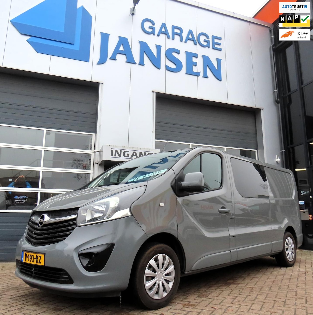 Opel Vivaro - 1.6 CDTI L2H1 DC Edition EcoFlex 1.6 CDTI L2H1 DC Edition EcoFlex - AutoWereld.nl