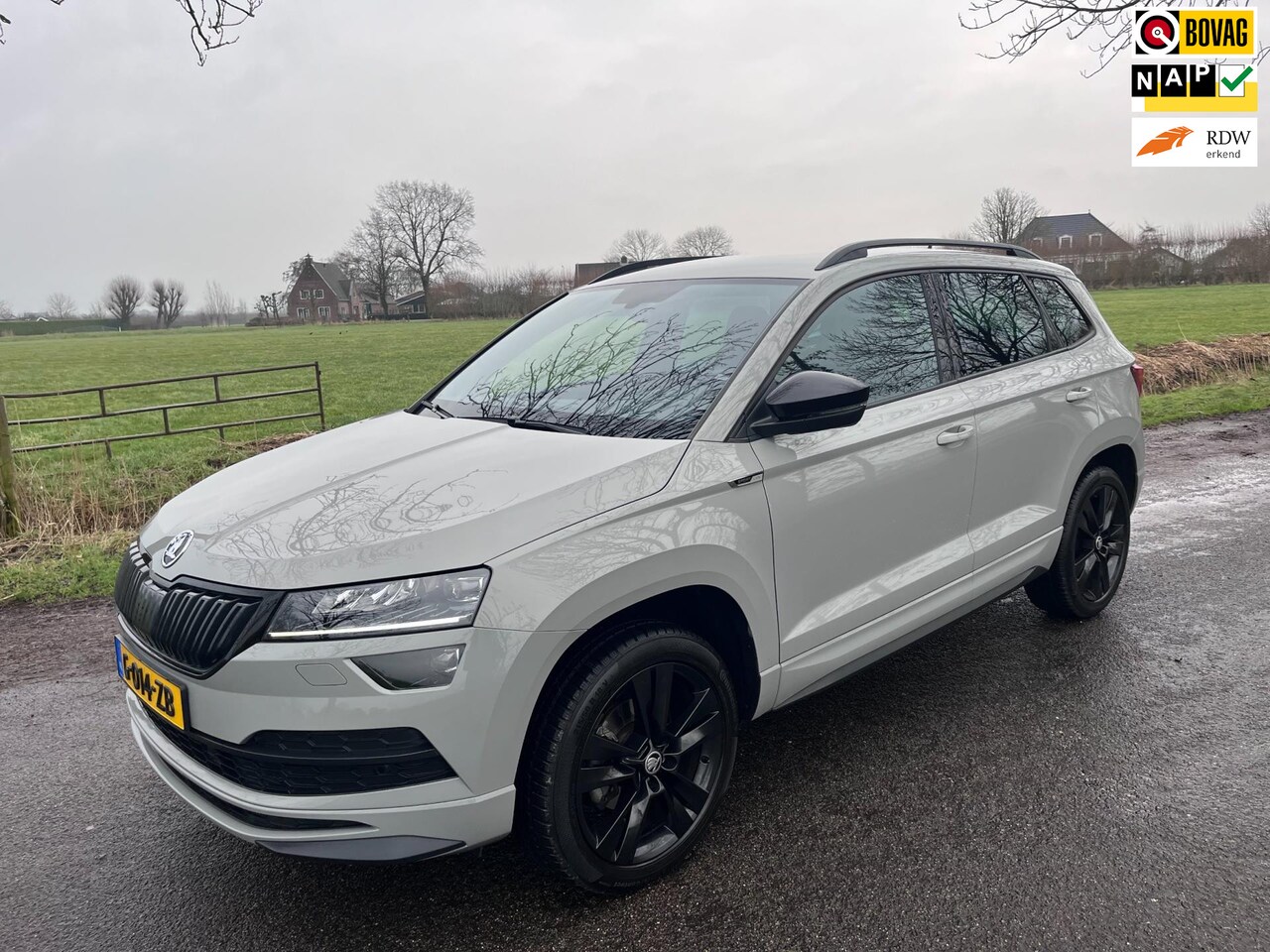 Skoda Karoq - 1.5 TSI ACT Sportline , virtual,1e eig. trekhaak - AutoWereld.nl