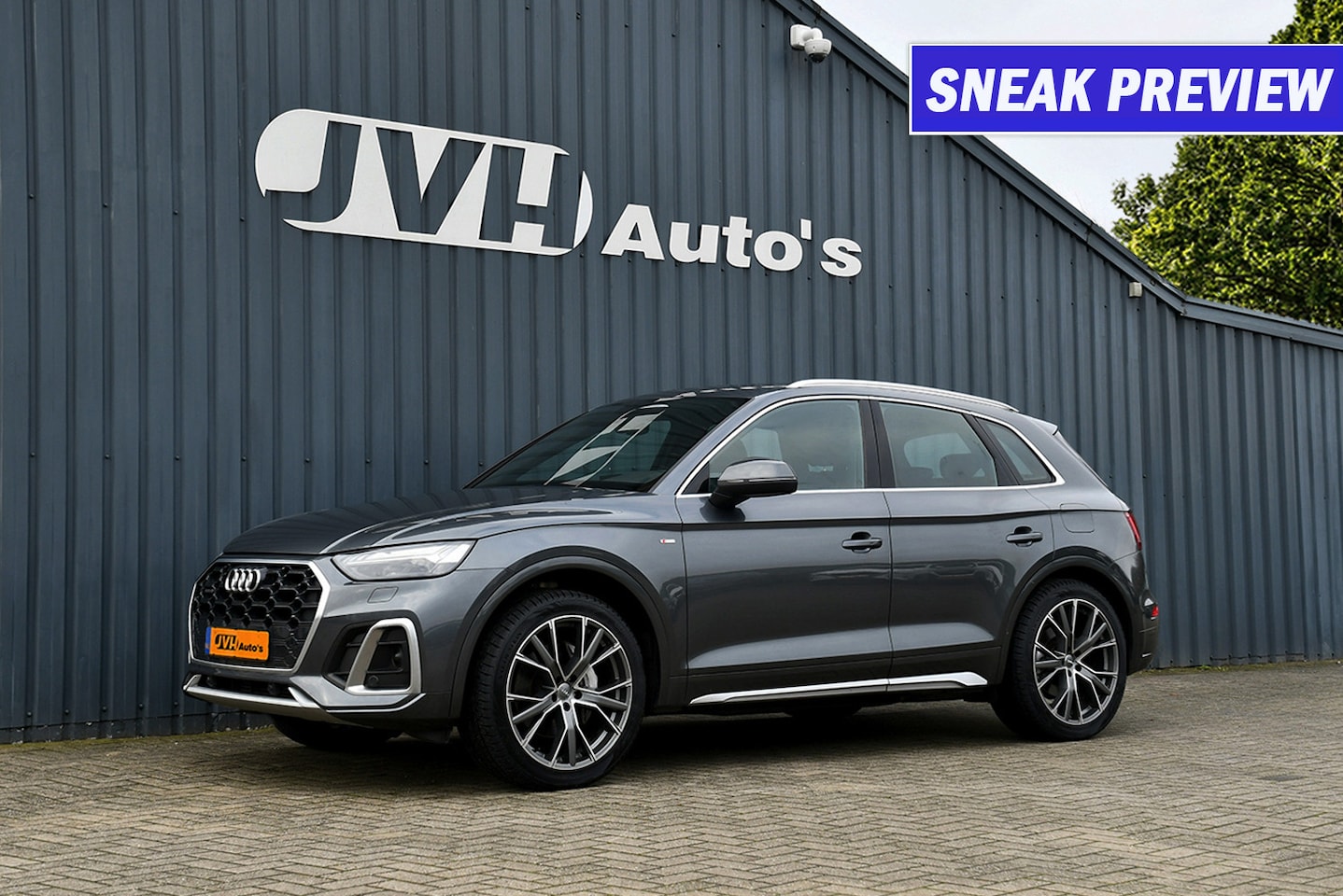 Audi Q5 - 50 TFSi-E 299pk PHEV Hybrid Quattro AUT/S-Tronic (2x)S-Line 12-2021 (M2022) | Matrix | 1/2 - AutoWereld.nl