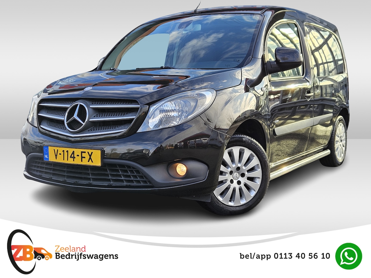 Mercedes-Benz Citan - 109 CDI Business Ambition | NL-auto | 1e eigenaar | Cruisec. | Trekhaak | Airco - AutoWereld.nl