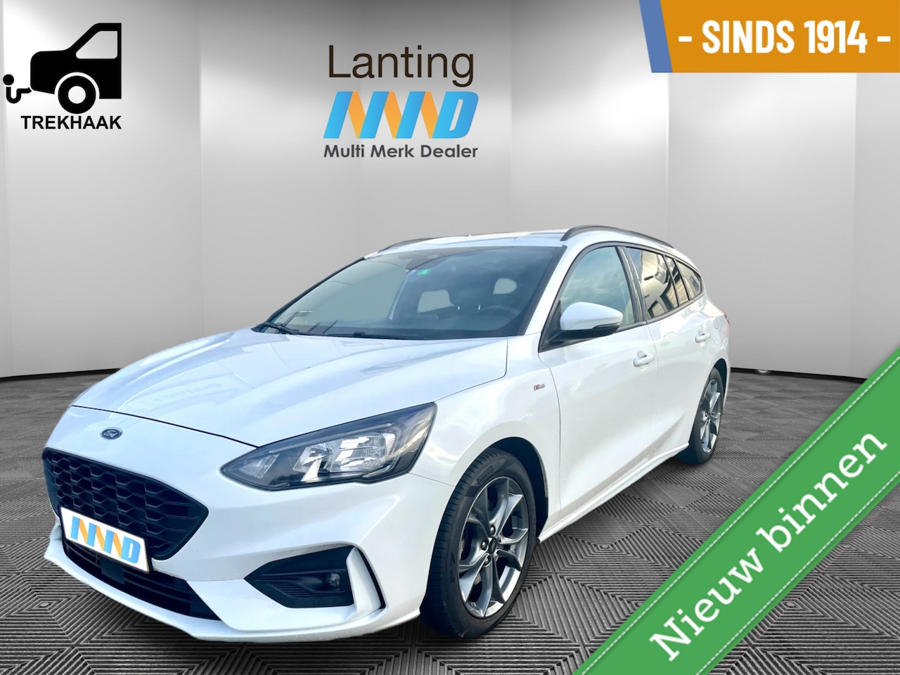 Ford Focus Wagon - 1.0 EcoBoost ST Line Business 1.0 EcoBoost ST Line Business - AutoWereld.nl