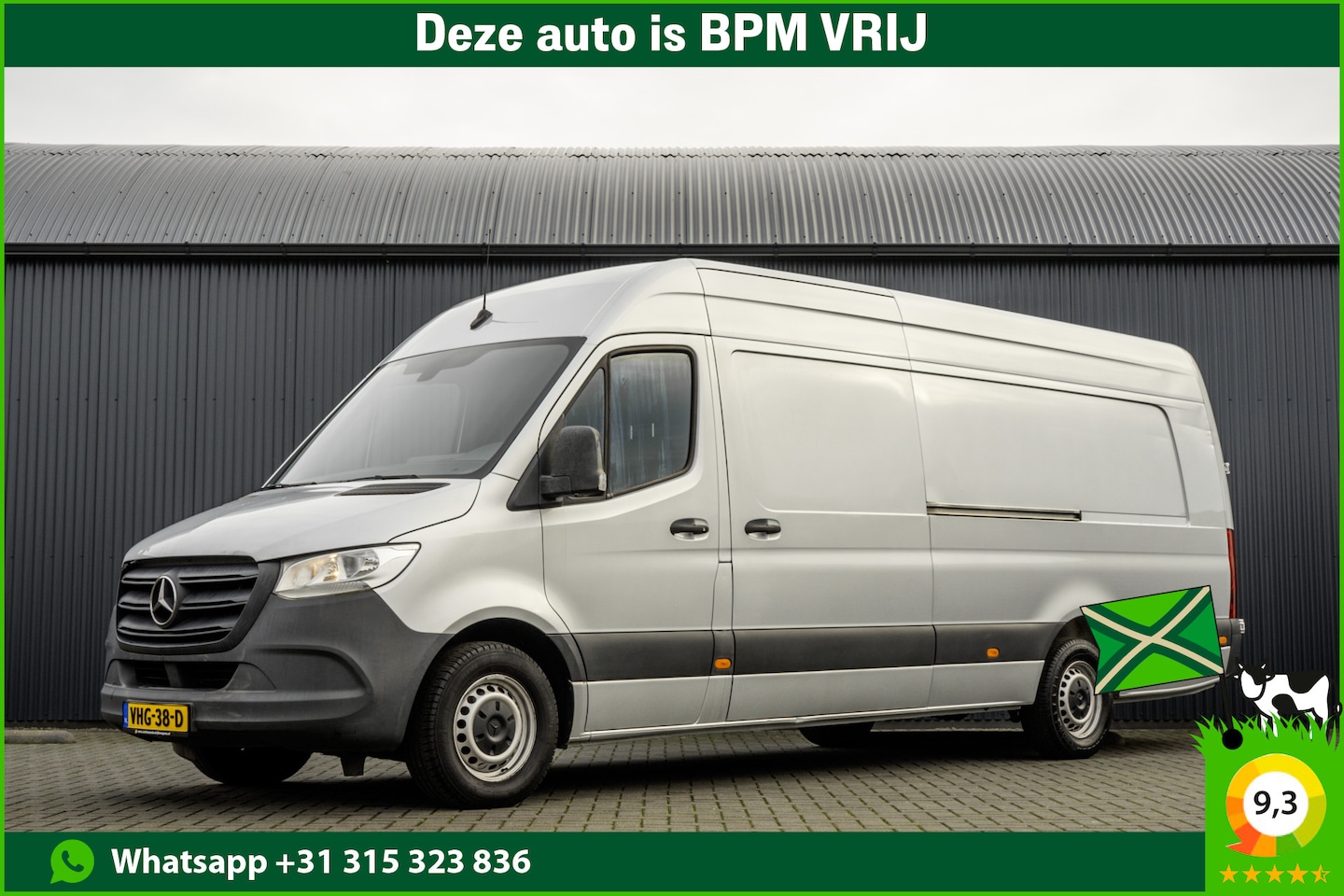 Mercedes-Benz Sprinter - 319 3.0 CDI V6 XL L4H2 | Automaat | Euro 6 | 191 PK | M-bux | Cruise | Climate - AutoWereld.nl