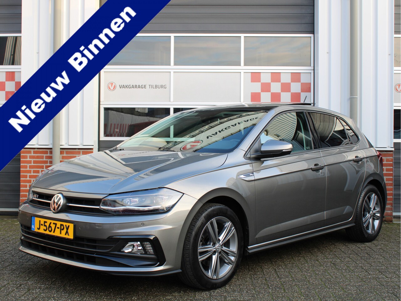 Volkswagen Polo - 1.0 TSI 115PK Highline Business R Automaat /Panoramadak/Keyless/Virtual Cockpit/Drive Sele - AutoWereld.nl