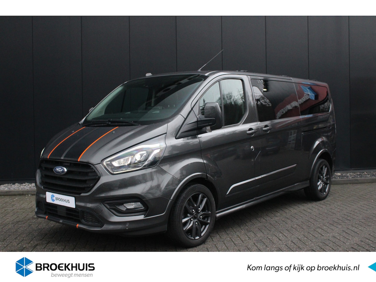 Ford Transit Custom - 320 2.0 TDCI L2H1 185pk Sport Automaat | Trekhaak | Bi-xenon | BLIS | 2x schuifdeur | Adap - AutoWereld.nl