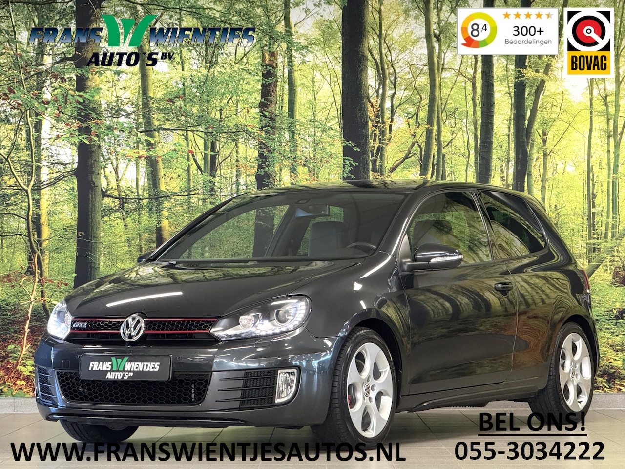 Volkswagen Golf - 2.0 GTI | Leder | Navigatie | Bluetooth | Cruise Control | Airconditioning | Parkeersensor - AutoWereld.nl