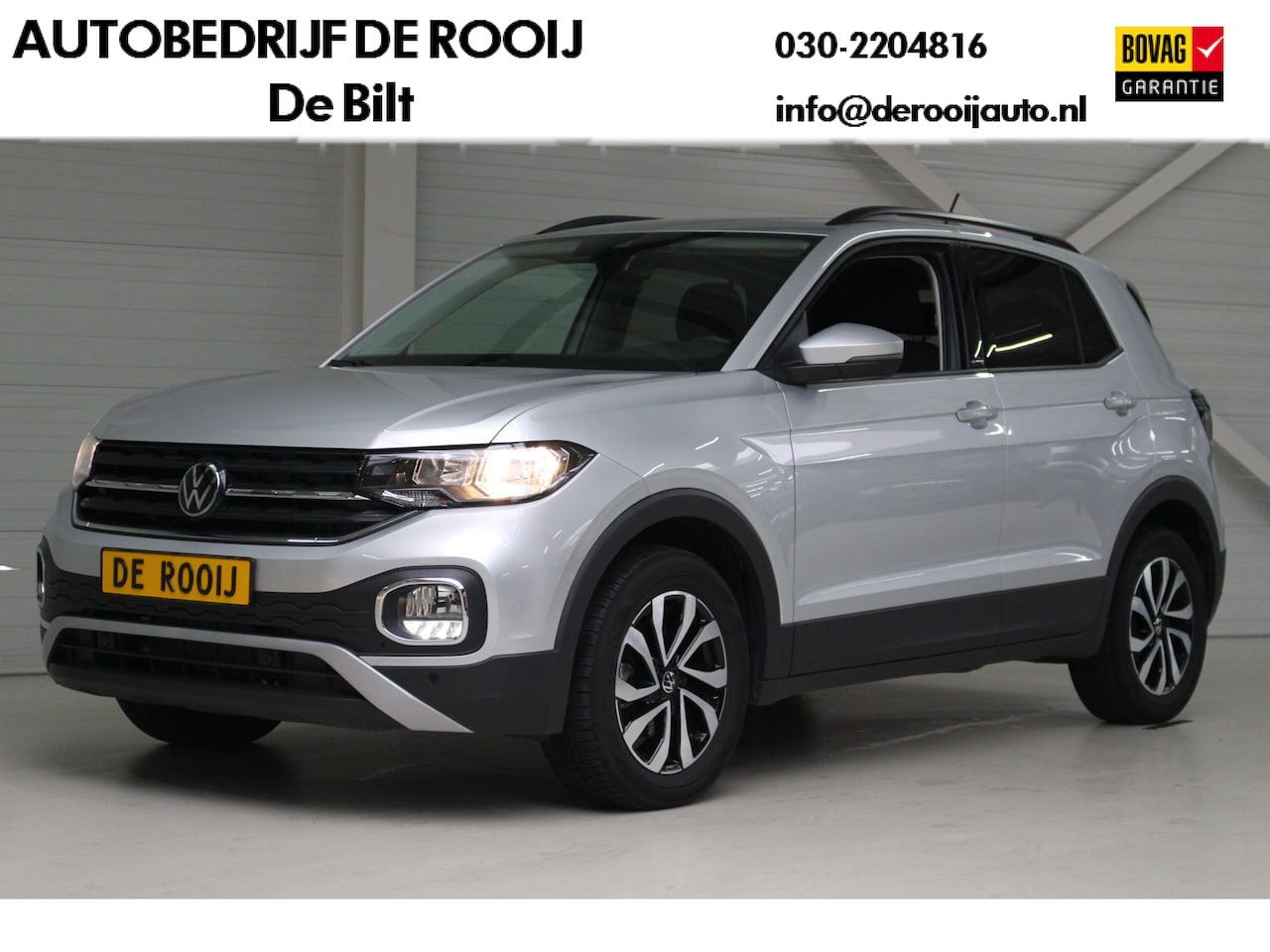 Volkswagen T-Cross - 1.0 TSI ACTIVE Dsg Automaat Navigatie | Adaptive Cruise Control | Stoelverwarming | 16" Li - AutoWereld.nl