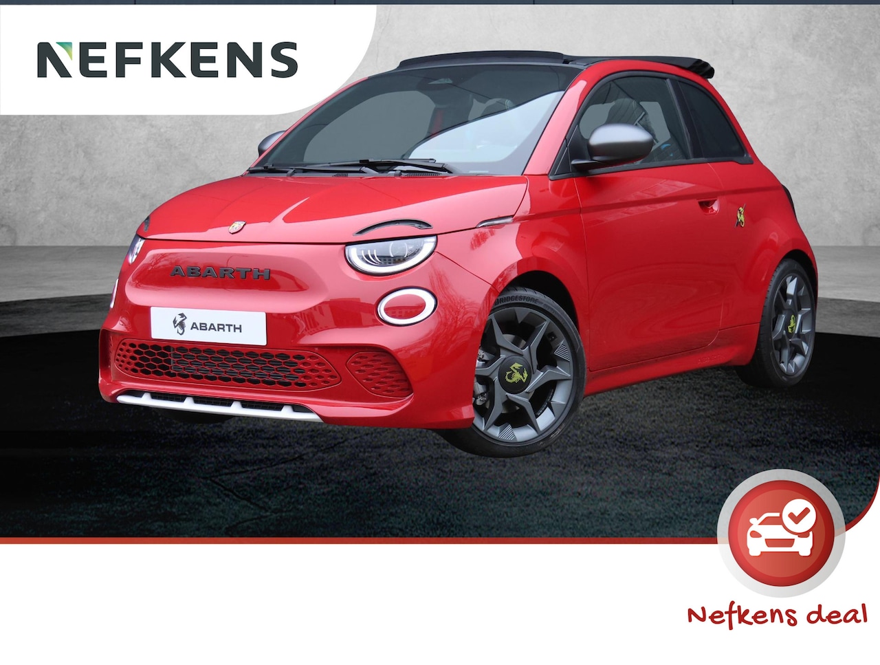 Abarth 500e - 42-kWh 155pk Urban Cabrio | NIEUW | Direct leverbaar | - AutoWereld.nl