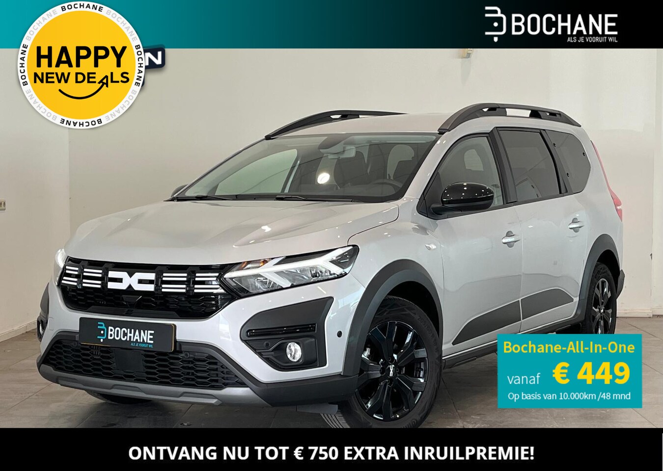 Dacia Jogger - 1.0 TCe 110 Extreme 7p. | 7-persoons | Navigatie | Dodehoekdetectie | Parkeersensoren voor - AutoWereld.nl