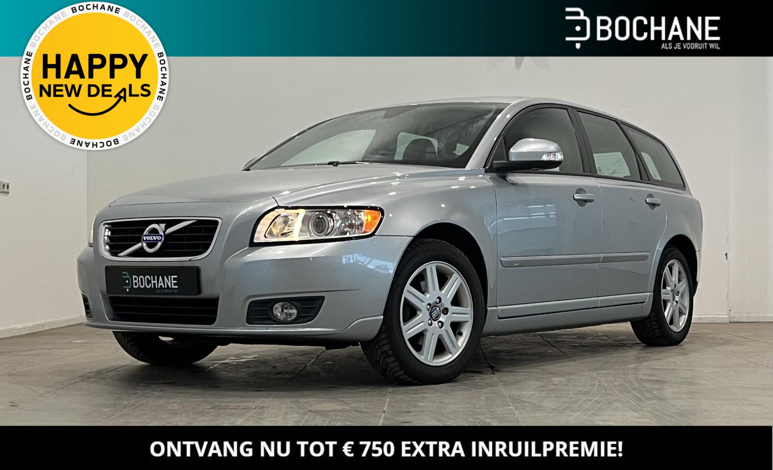 Volvo V50 - 2.0 Business Edition | Cruise Control | Climate Control | Parkeersensoren achter | Lichtme - AutoWereld.nl