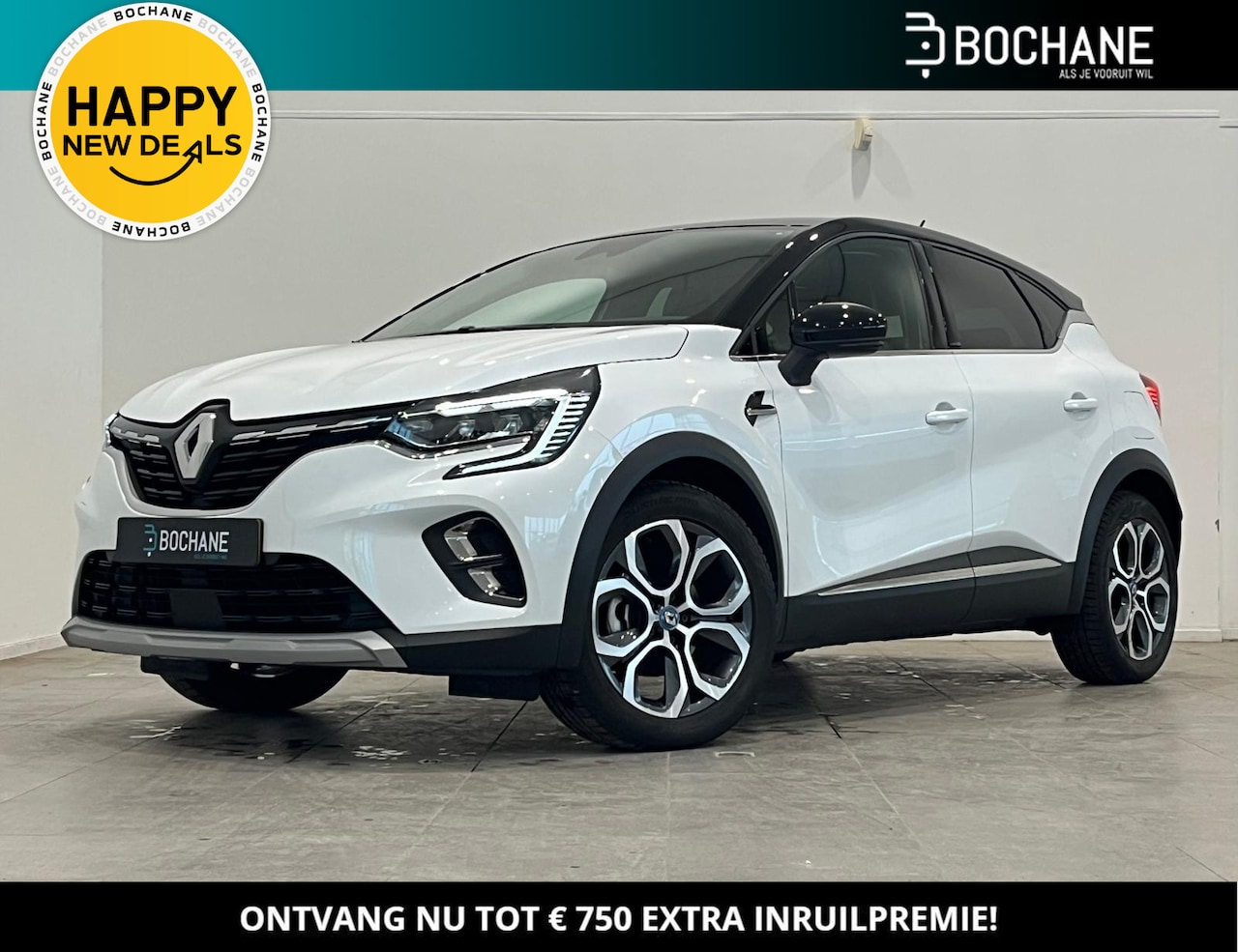 Renault Captur - 1.6 E-Tech Plug-in Hybrid 160 Intens | Navi | Clima | Cruise | LM velgen 18" | Apple Carpl - AutoWereld.nl