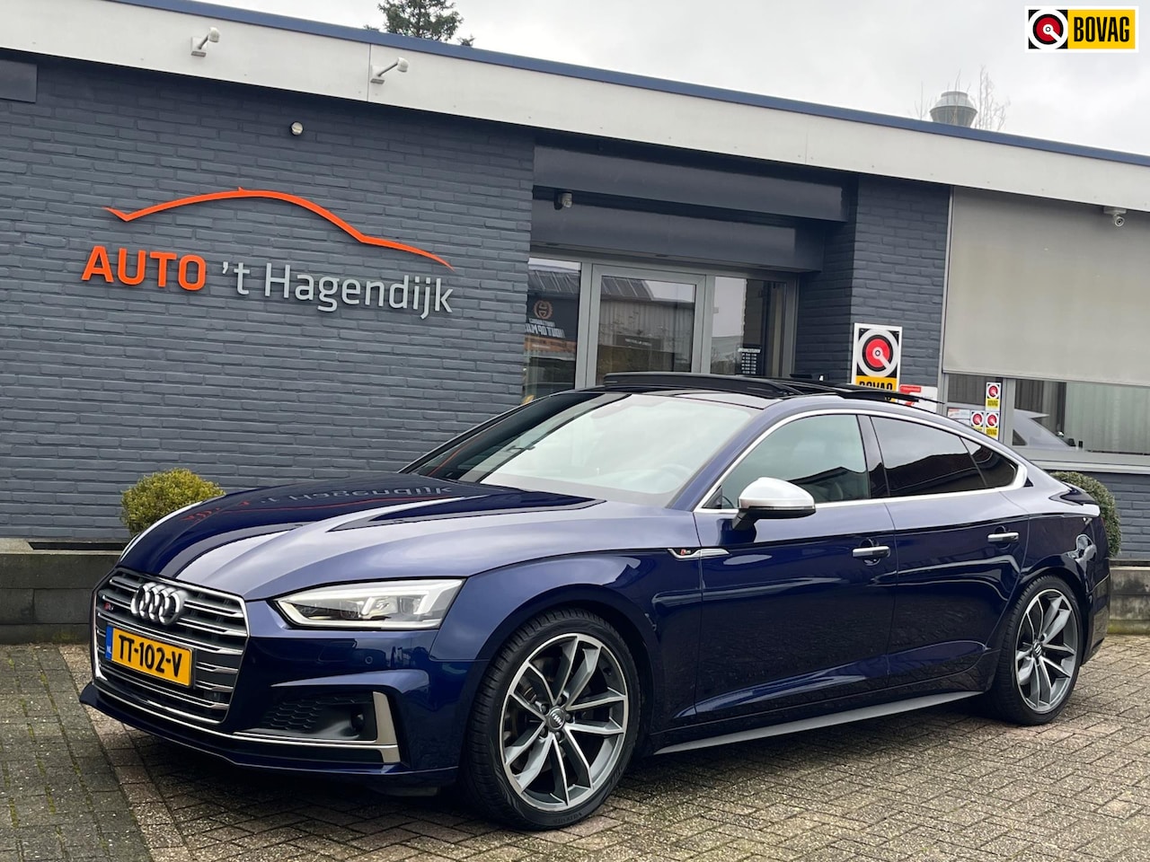 Audi S5 - Sportback 3.0 TFSI quattro sch.dak pano carbon camera - AutoWereld.nl