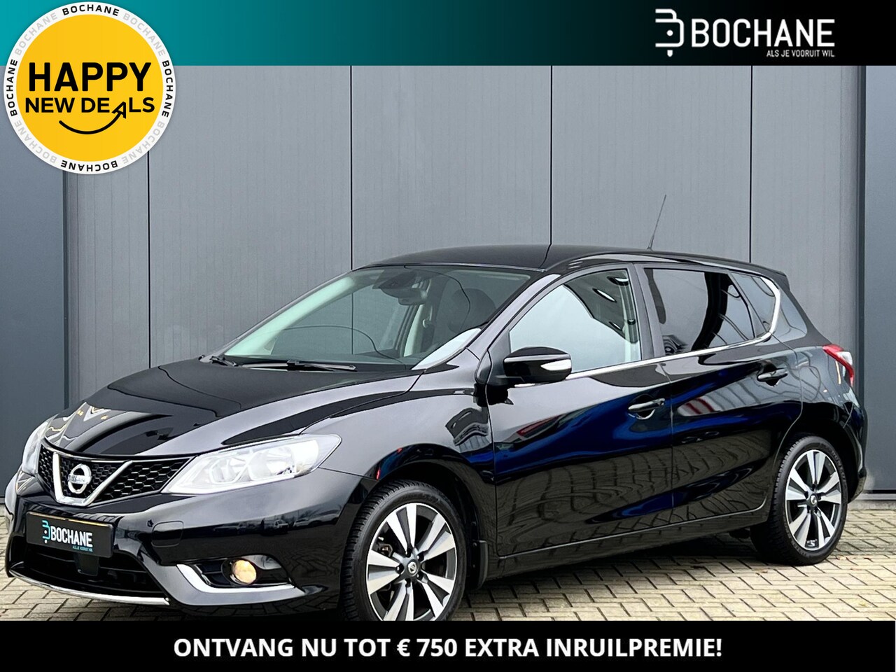 Nissan Pulsar - 1.2 DIG-T N-Connecta Trekhaak | Camera | Navigatie | Climate Control - AutoWereld.nl