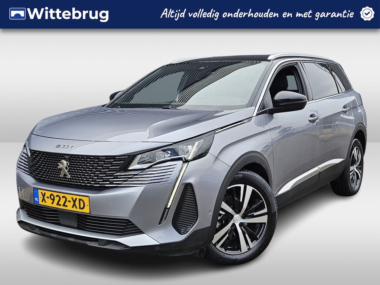 Peugeot 5008 - 1.2 Hybrid GT | Automaat | 7-Zits | Camera voor en achter | Navigatie | Bluetooth | Apple - AutoWereld.nl