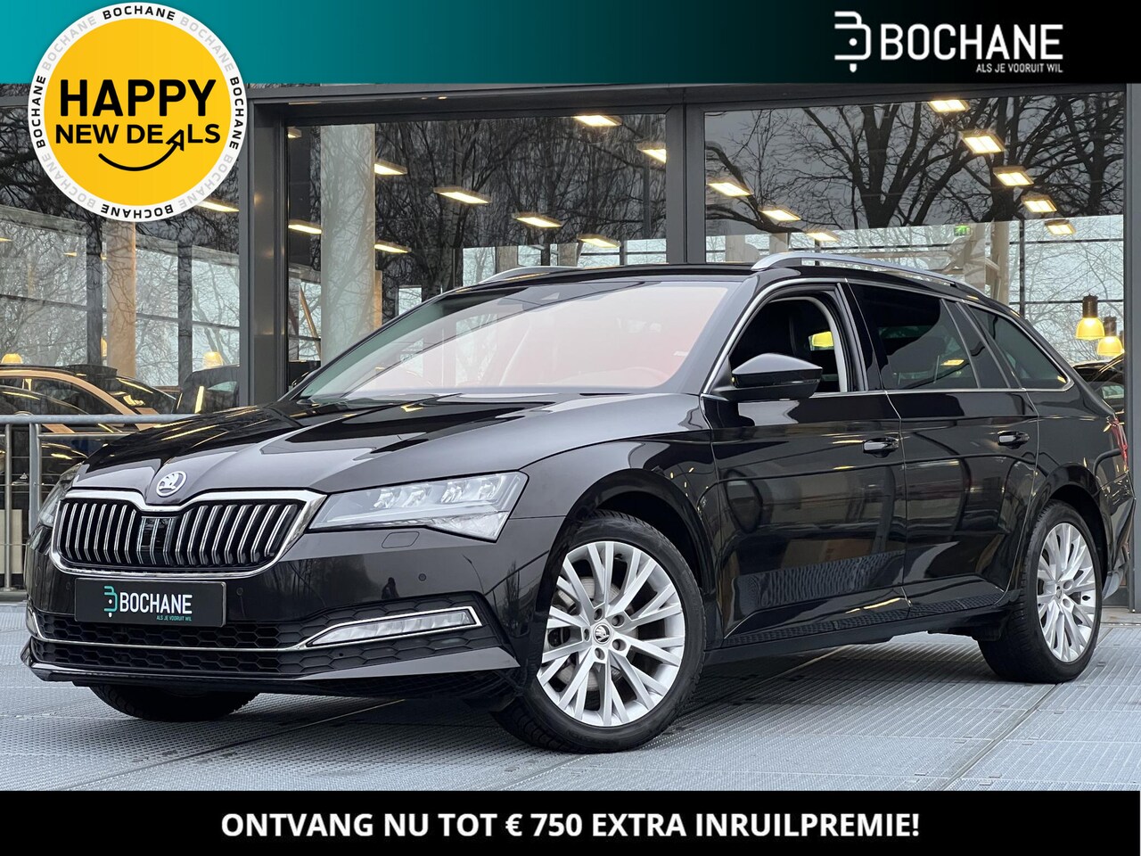 Skoda Superb Combi - 1.5 TSI ACT Business Edition | Carplay | Navigatie | - AutoWereld.nl