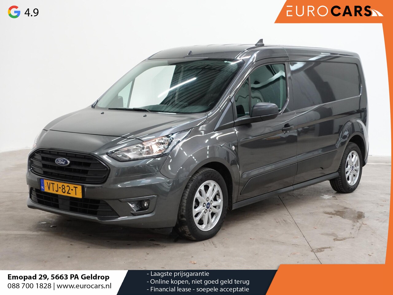 Ford Transit Connect - 100pk L2 Trend Airco Navi Trekhaak Cruise - AutoWereld.nl