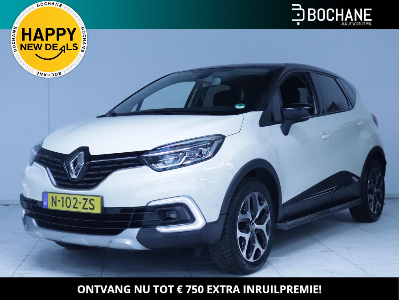 Renault Captur - 0.9 TCe 90 Intens | Achteruitrijcamera | Sidesteps - AutoWereld.nl