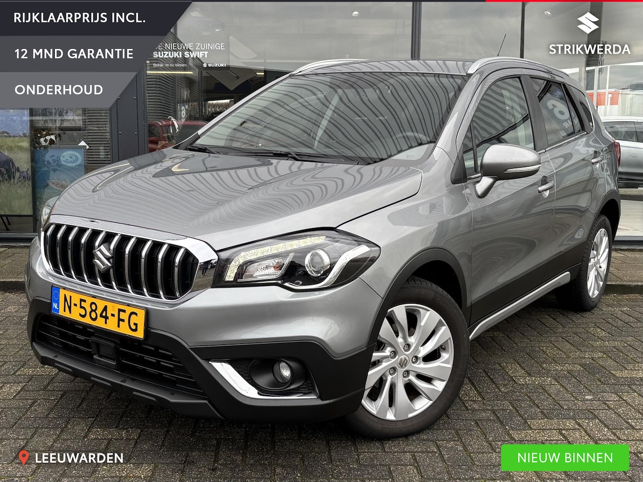 Suzuki S-Cross - 1.4 Boosterjet Select Smart Hybrid Automaat Trekhaak/Navi/Clima - AutoWereld.nl