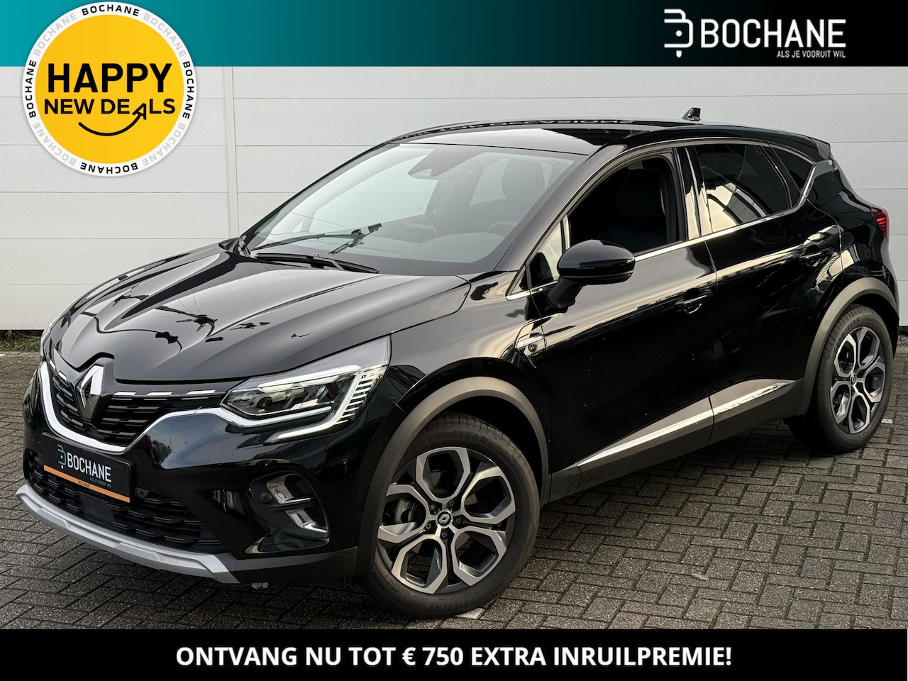 Renault Captur - 1.6 E-Tech Hybrid 145 techno | Wegklapbare trekhaak | Adap. Cruise + Stuurverwarming | Dea - AutoWereld.nl