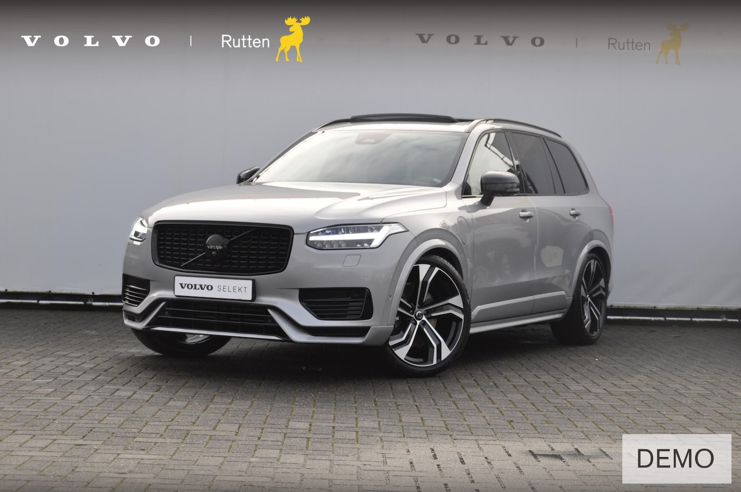 Volvo XC90 - T8 455PK Automaat Recharge AWD Ultimate Dark HEICO / Luchtvering / Panoramisch schuif en k - AutoWereld.nl