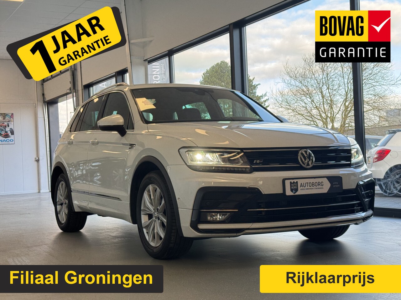 Volkswagen Tiguan - 1.5 TSI ACT Highline Business R Cruise Control Adaptief | Airco | Lichtmetalen Velgen | Tr - AutoWereld.nl