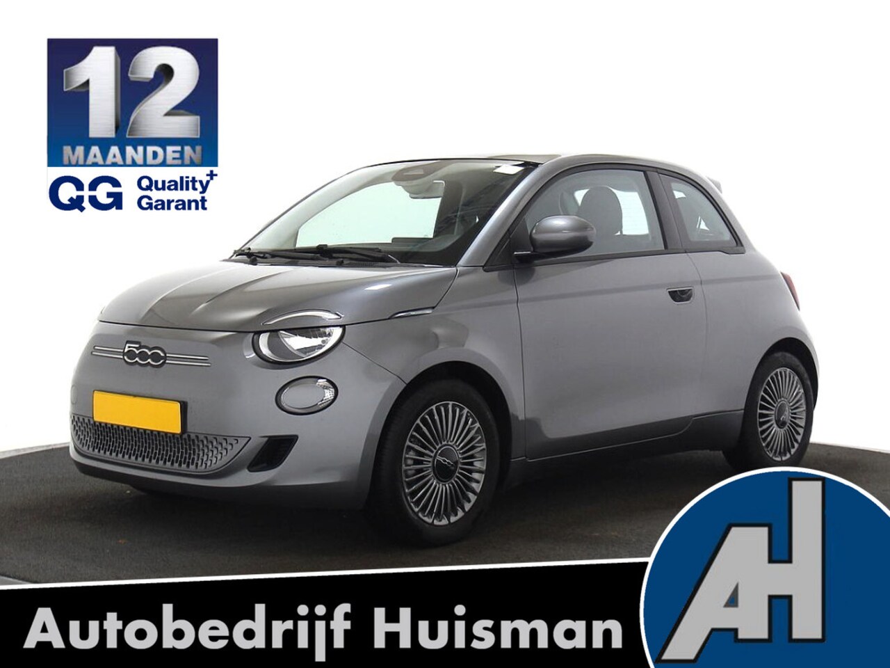 Fiat 500e - Icon 42 kWh PANORAMADAK + CAMERA + CLIMA + CRUISE + LANE ASSIST + NAVI GROOT SCHERM + APPL - AutoWereld.nl