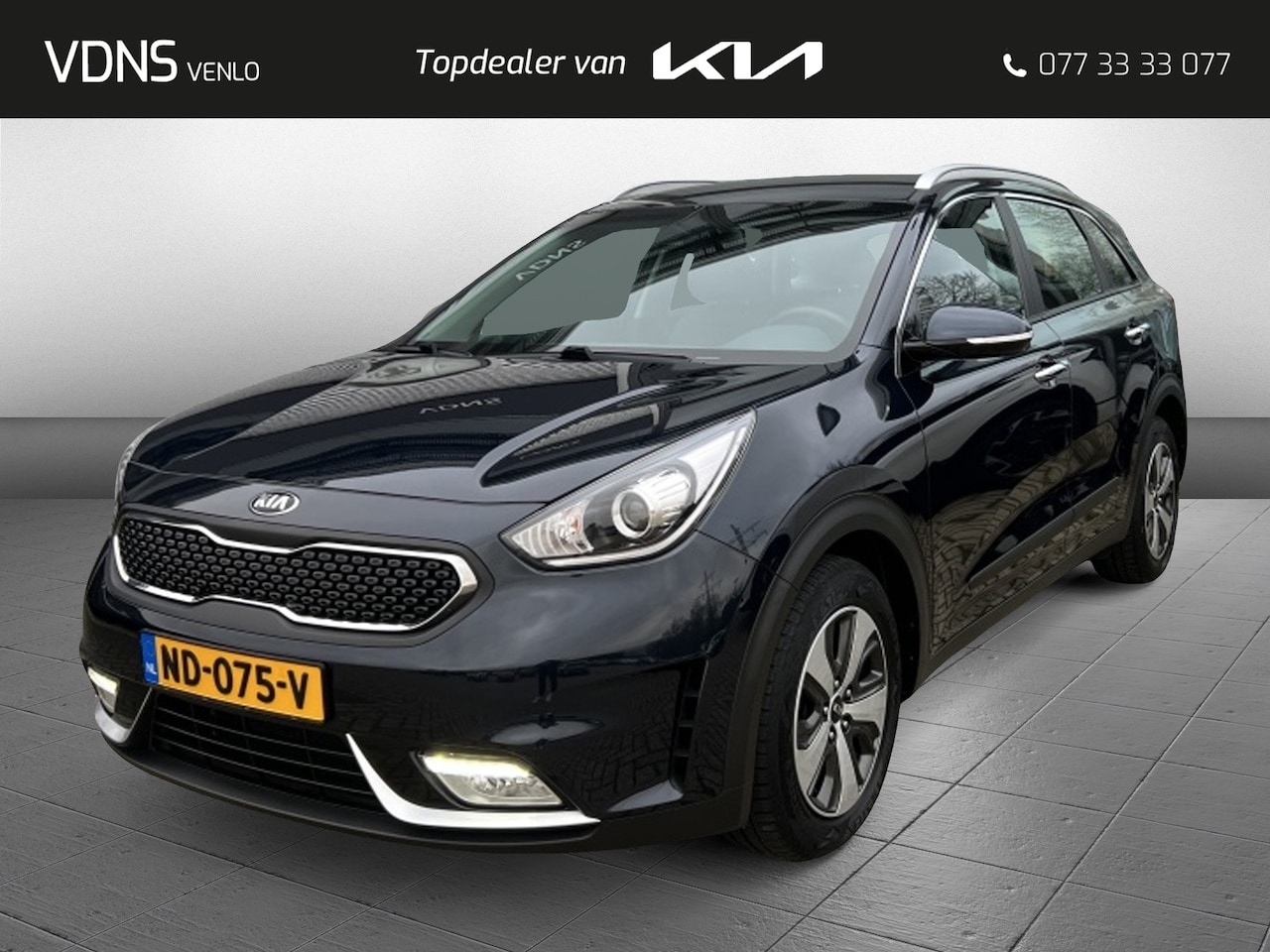 Kia Niro - 1ste eigenaar 1.6 GDi HEV DynamicLine - AutoWereld.nl