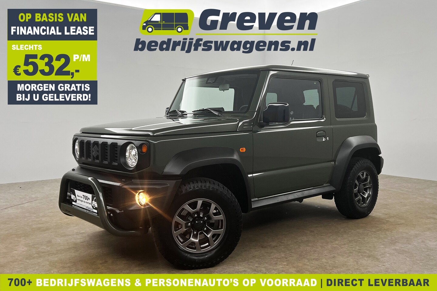 Suzuki Jimny - 1.5 Style 4x4 AWD 4 Persoons Stoelverwarming Clima Cruise Navi DAB+ 15"LMV - AutoWereld.nl