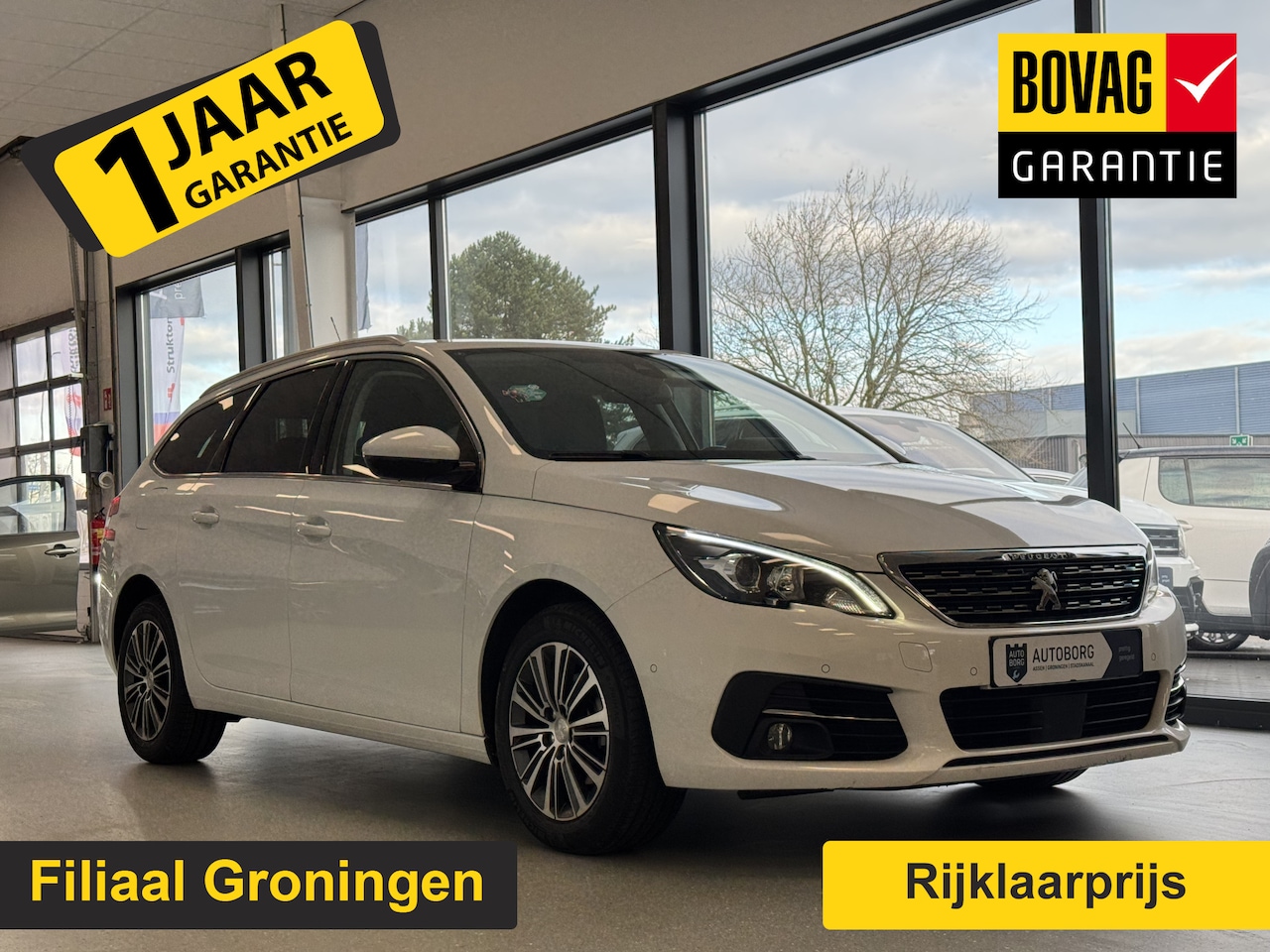 Peugeot 308 SW - 1.2 PureTech Blue Lease Allure | Trekhaak | Virtual Cockpit | Rijklaar + 12 Maand BOVAG Ga - AutoWereld.nl