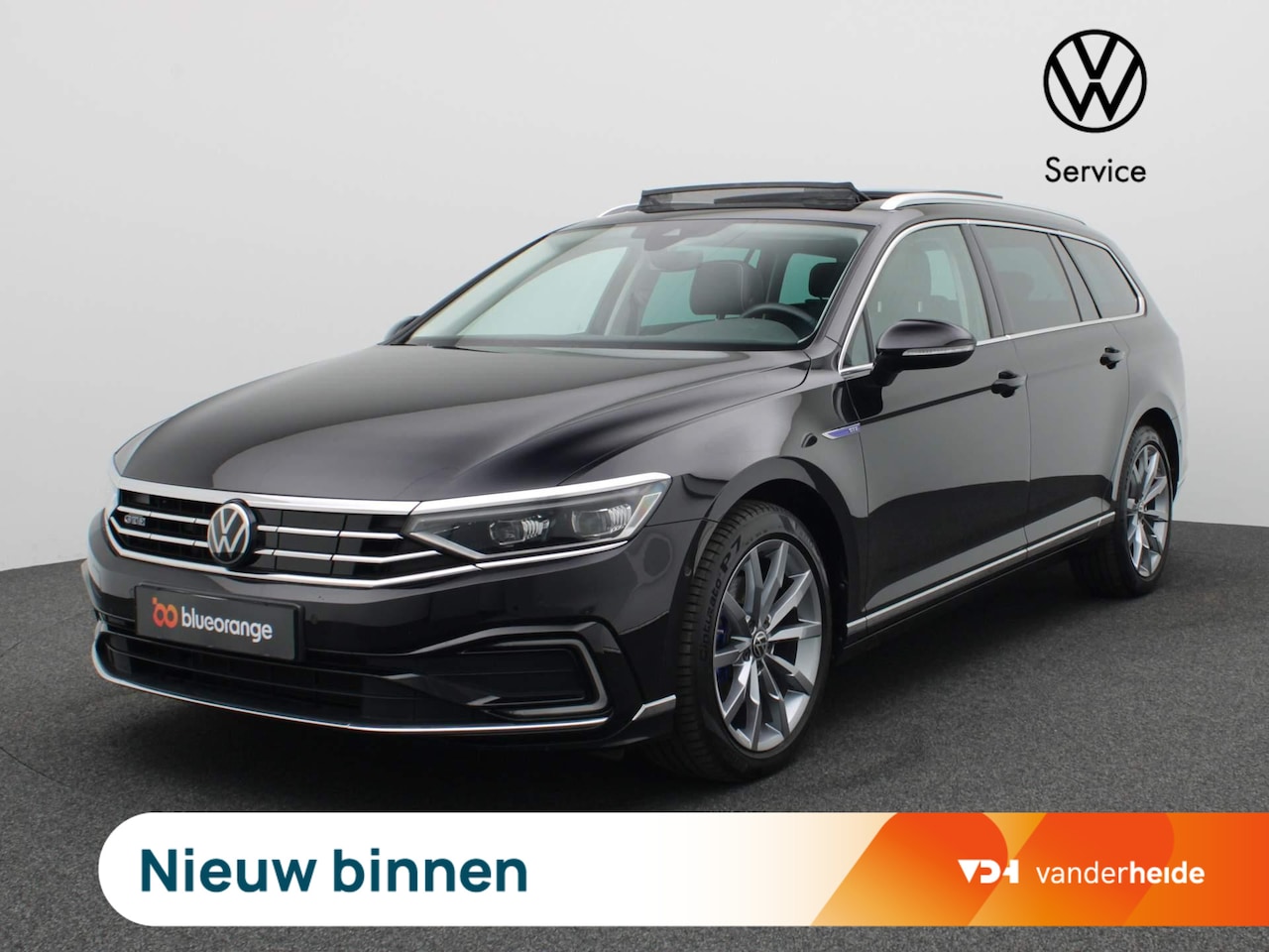 Volkswagen Passat Variant - 1.4 TSI PHEV GTE Business 218PK DSG Led matrix, trekhaak, schuif-kanteldak, lederen bekled - AutoWereld.nl