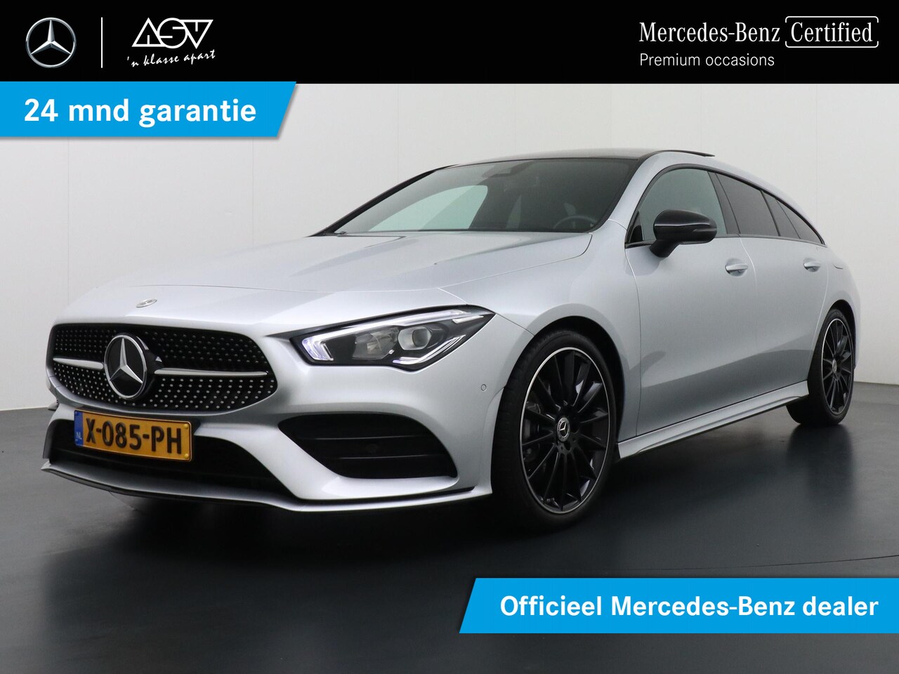 Mercedes-Benz CLA-klasse Shooting Brake - 180 AMG Line | Panorama - Schuifdak | Trekhaak Wegklapbaar | Nightpakket | DAB+ Radio | Sf - AutoWereld.nl