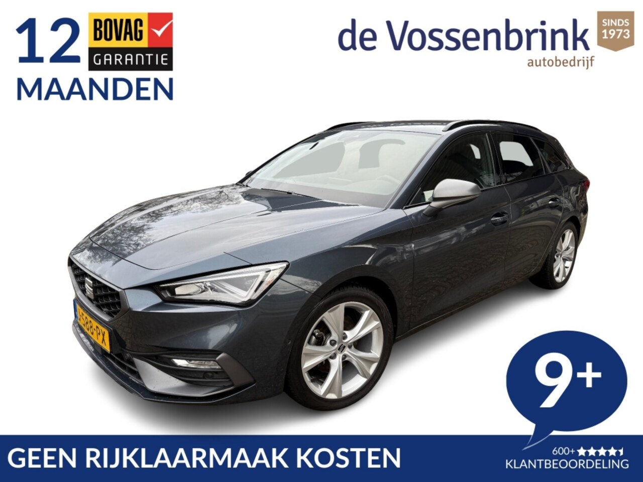 Seat Leon - 1.5 eTSI FR Launch Edition Automaat NL-Auto *Geen Afl. kosten* - AutoWereld.nl