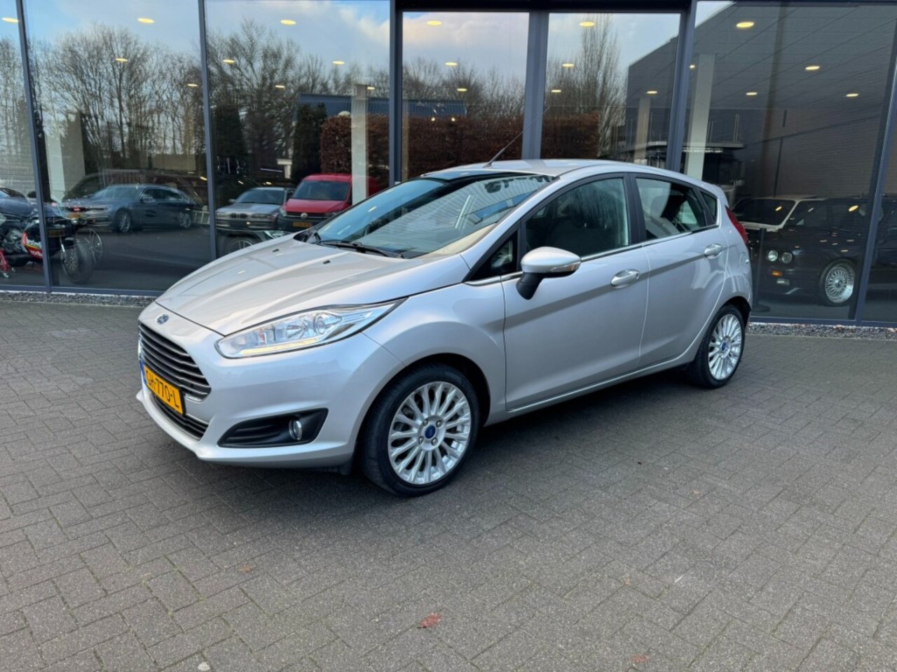 Ford Fiesta - 1.0 EcoB. 100pk,Navi,Clima,Cruise,PDC,LMV,Elekt Pakket - AutoWereld.nl