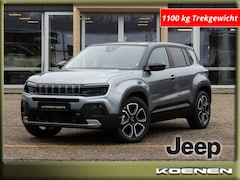 Jeep Avenger - SUMMIT 156pk 1100 kg trekgewicht LEER / ADATPIVE CRUISE / FU