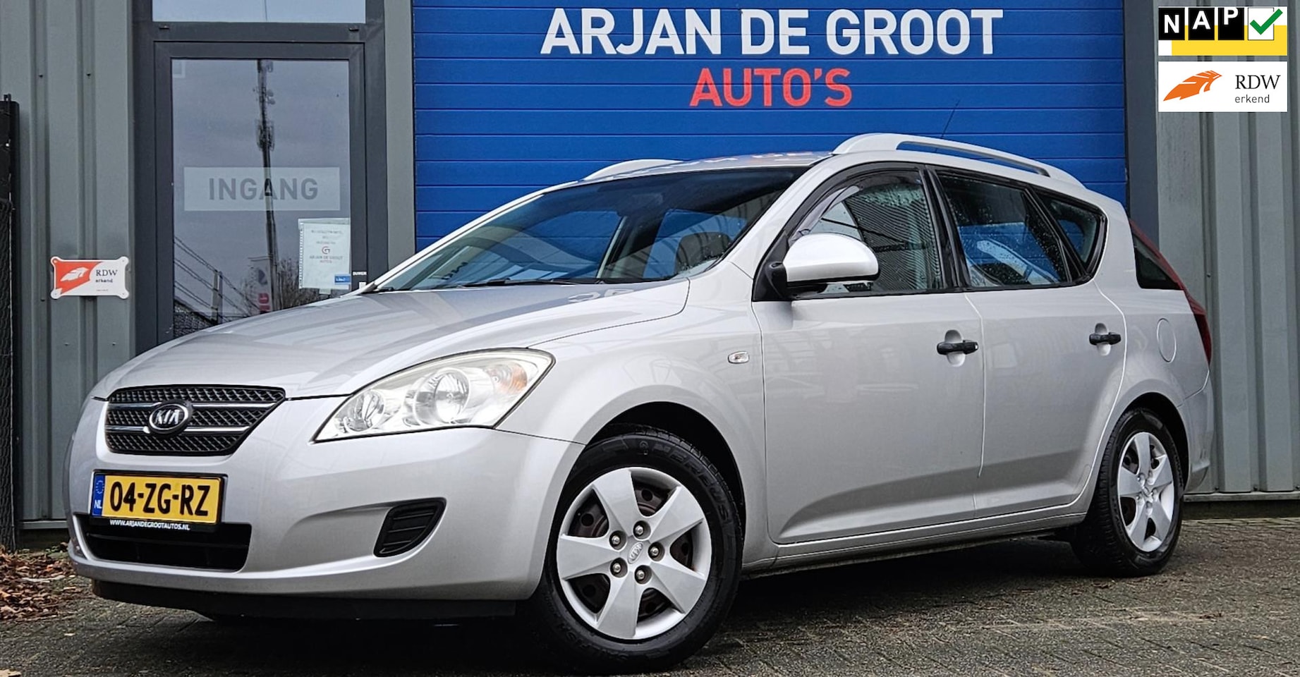 Kia Cee'd Sporty Wagon - 1.6 X-tra 127PK Airco Google navi Trekhaak NAP Bleutooth - AutoWereld.nl