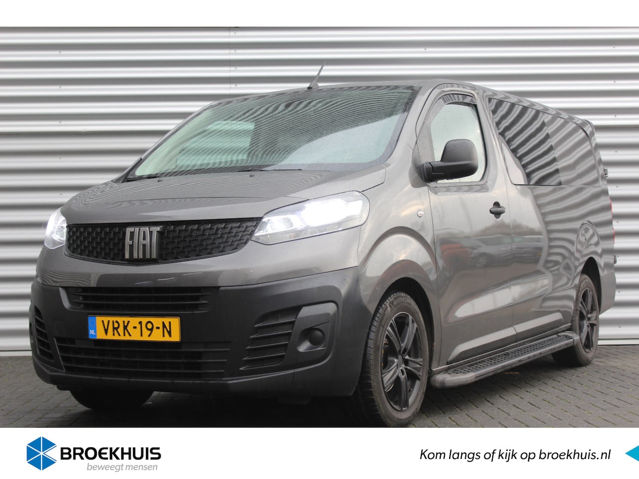 Fiat Scudo - 2.0 MULTIJET 145PK L3H1 DC BUSINESS PRO AUTOMAAT / NAVI / AIRCO / LED / PDC / 17" LMV / CA - AutoWereld.nl