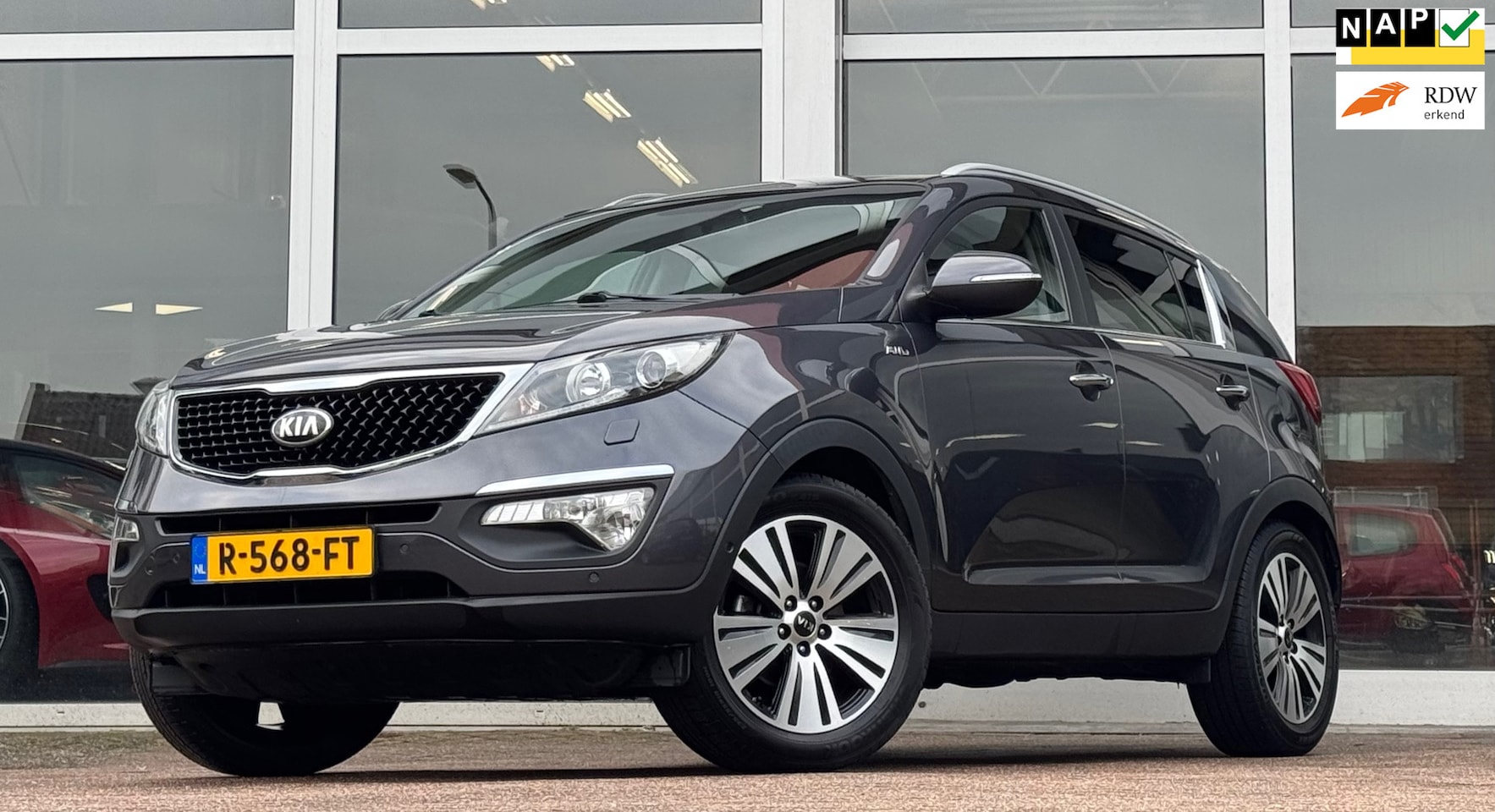 Kia Sportage - 2.0 ExecutiveLine 4WD A/T Camera Leer Trekhaak Vol&Mooi! - AutoWereld.nl