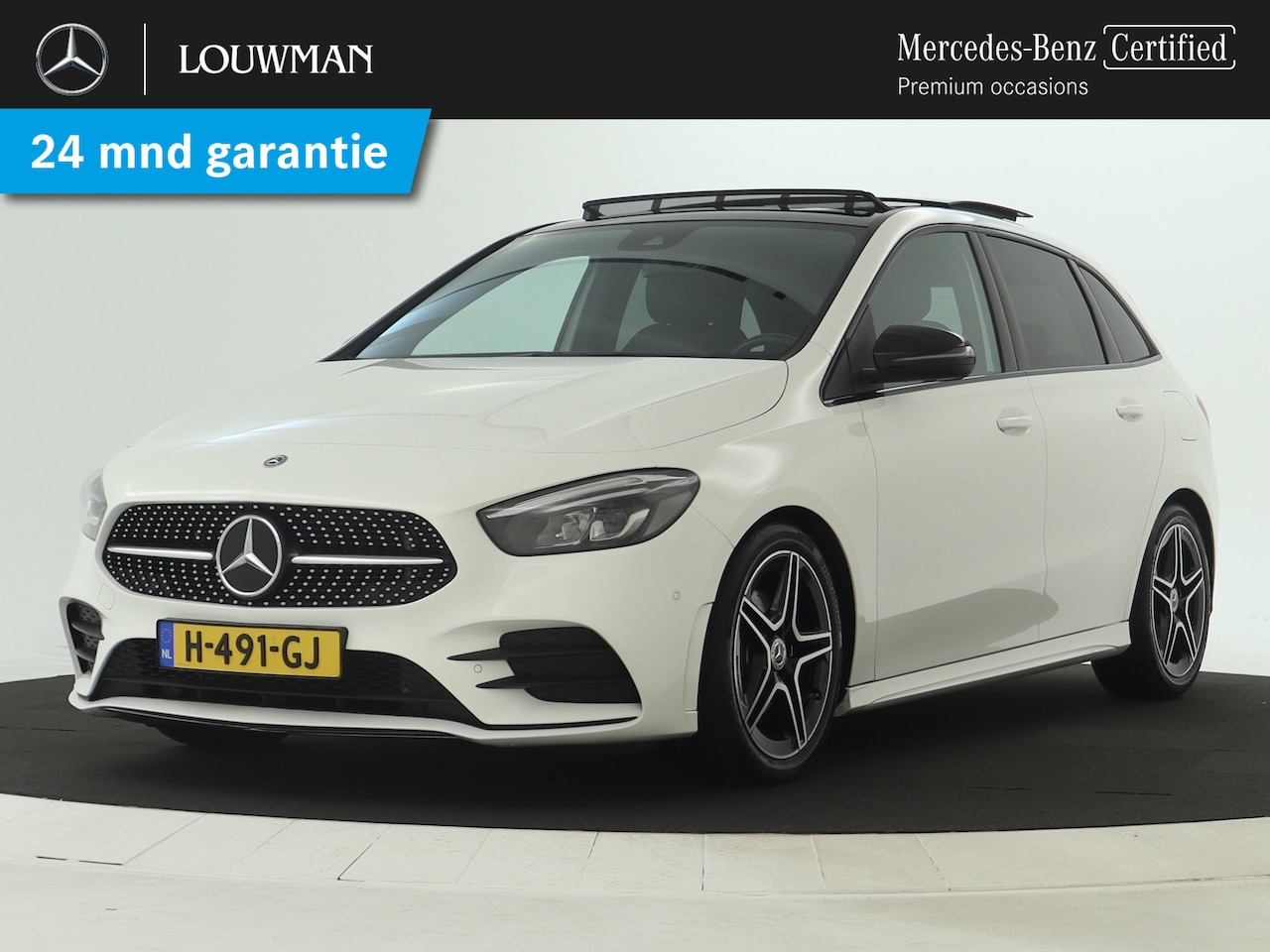 Mercedes-Benz B-klasse - 180 Business Solution AMG | Panoramadak | Achteruitrijcamera | Nightpakket | Stoelverwarmi - AutoWereld.nl