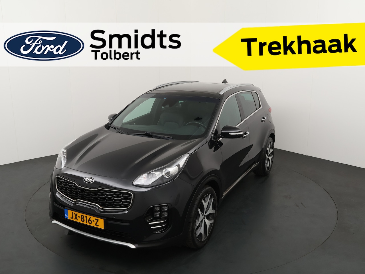 Kia Sportage - 1.6 T-GDI 177 pk GT-Line | Trekhaak | Pano | Camera | Navi | Cruise | Stoelverw. | 1900 kg - AutoWereld.nl