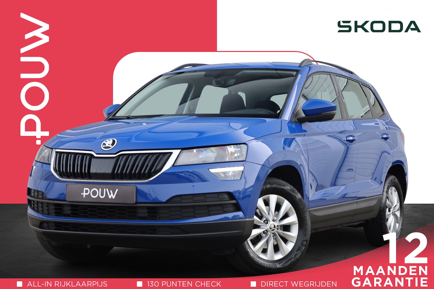 Skoda Karoq - 1.5 TSI 150pk DSG Business Edition | Navigatie | App Connect | Cruise Control | Parkeersen - AutoWereld.nl