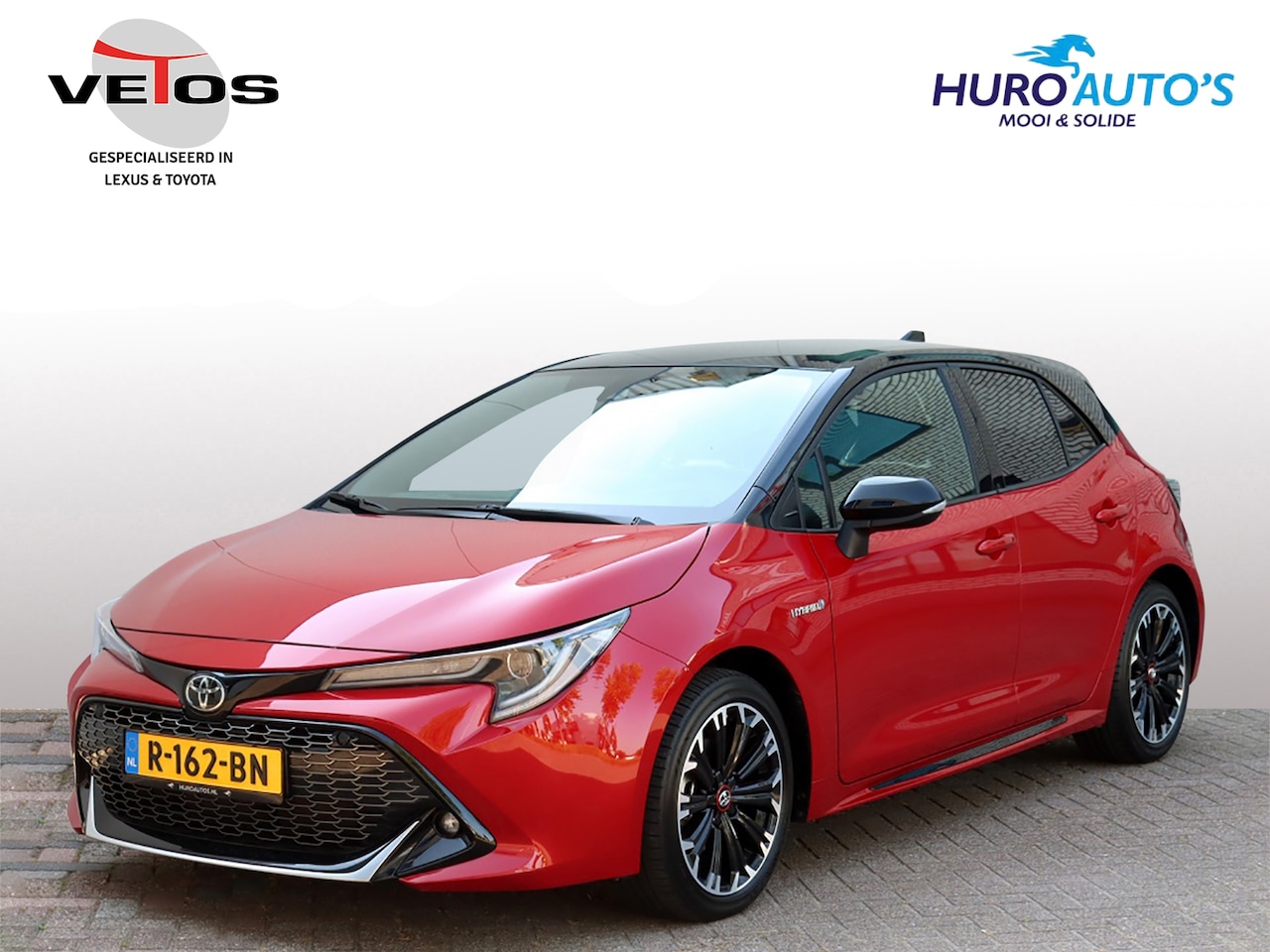 Toyota Corolla - 1.8 Hybrid GR-Sport | Bi-Tone | Apple Carplay | Half Leder - AutoWereld.nl