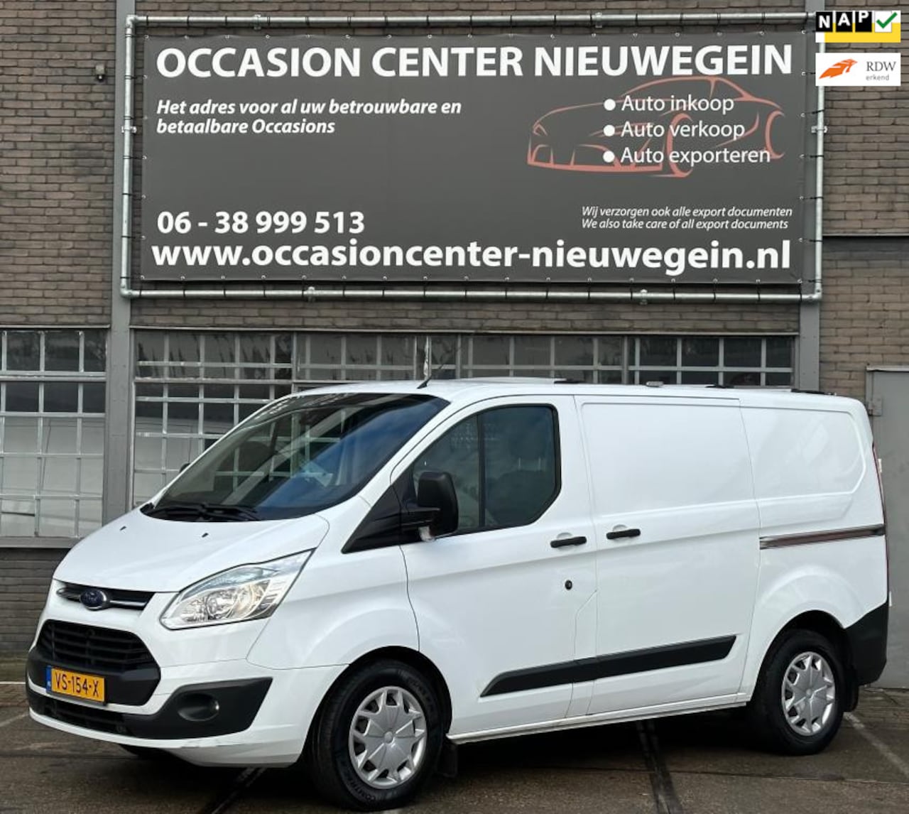 Ford Transit Custom - 2.2TDCI L1H1 2016 Airco/2xSchuifdeur/NAP! - AutoWereld.nl