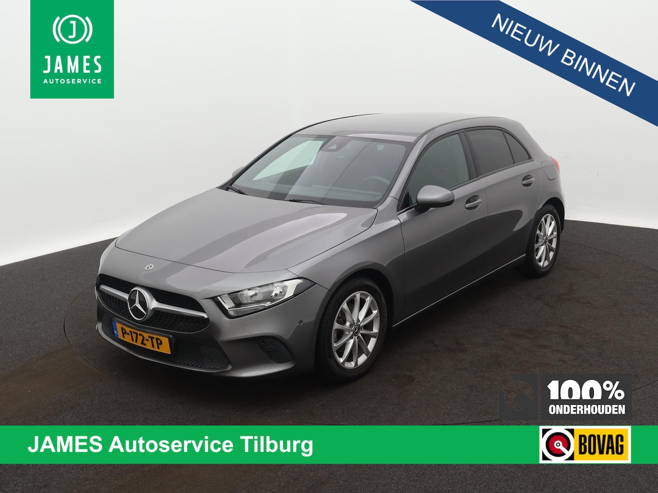 Mercedes-Benz A-klasse - 160 WIDESCREEN STOF-LEDER - AutoWereld.nl