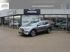 Nissan Qashqai - 1.2 Tekna , Trekhaak, All Season, Pano. Dak, 360 Camera, Navi, Stoelverwarming, Half Leder