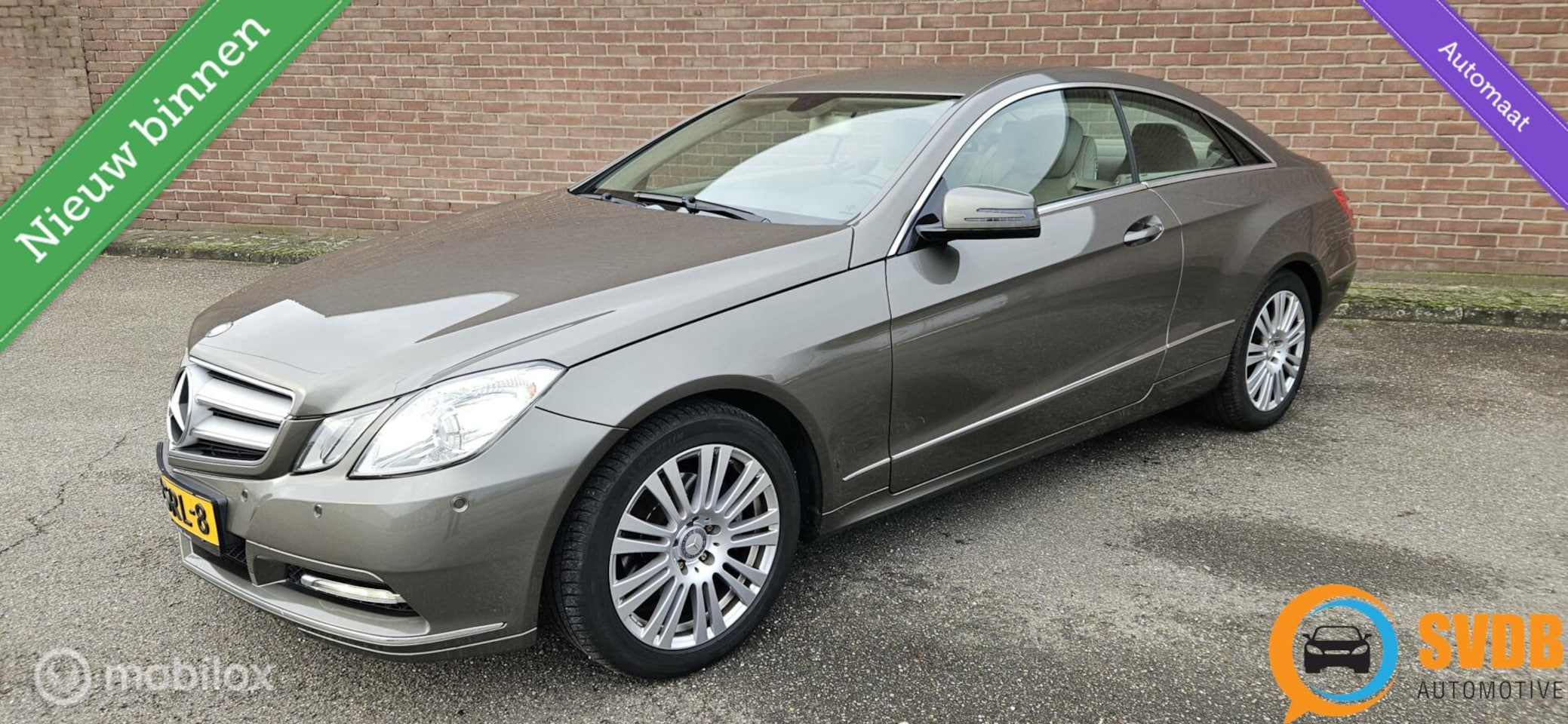 Mercedes-Benz E-klasse Coupé - 200 CGI Avantgarde autom/leder/navi. - AutoWereld.nl