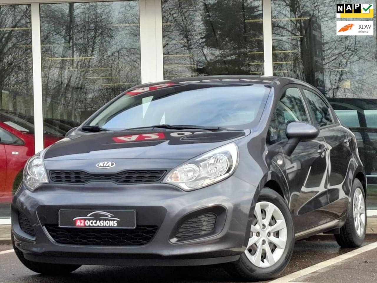 Kia Rio - 1.2 CVVT Airco/Bluetooth/1e Eigenaar! - AutoWereld.nl