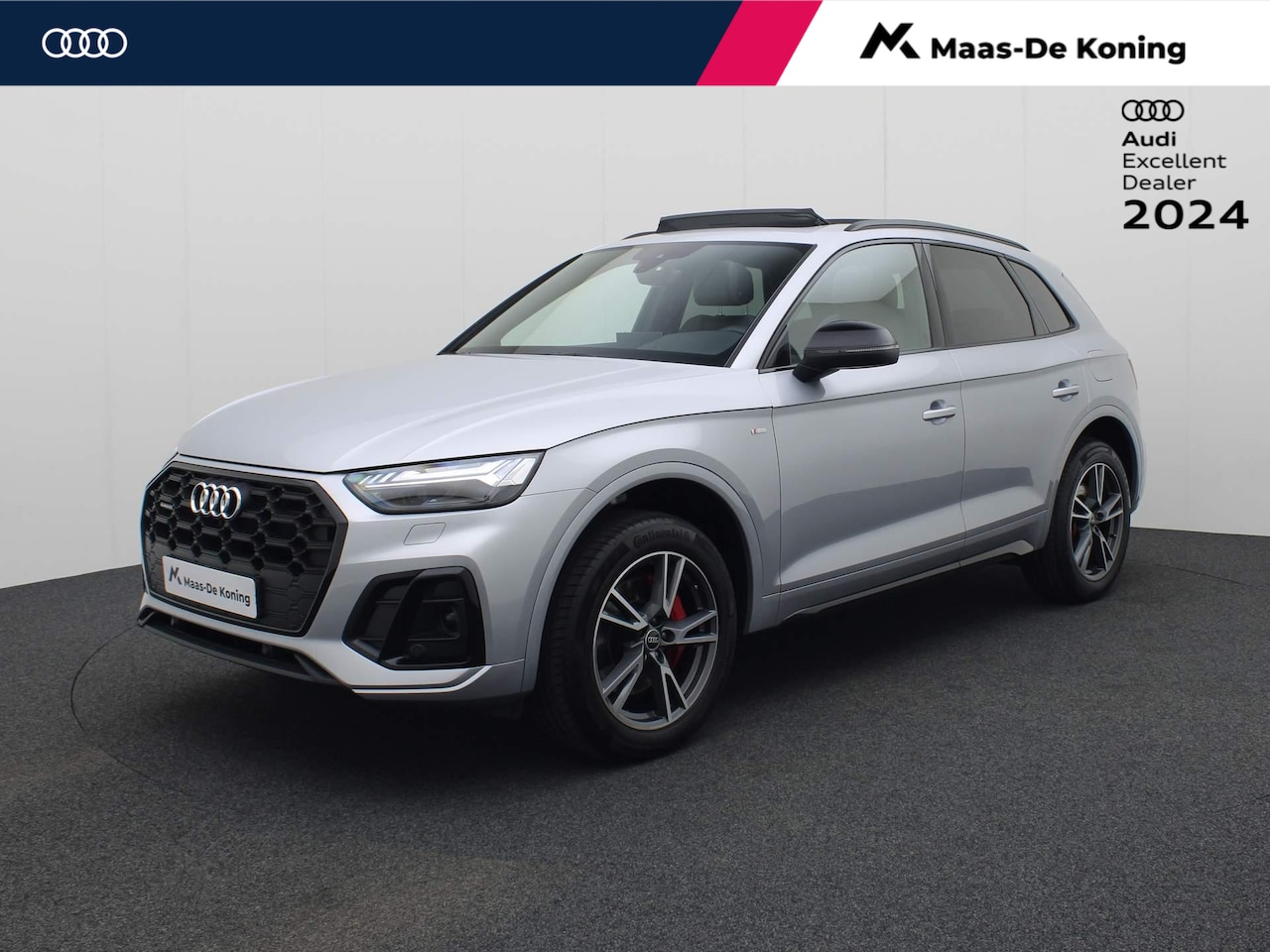 Audi Q5 - 55 TFSIe 270kW/367PK S Line quattro · Panoramadak · Drive select · Leder/Alcantara · Stoel - AutoWereld.nl